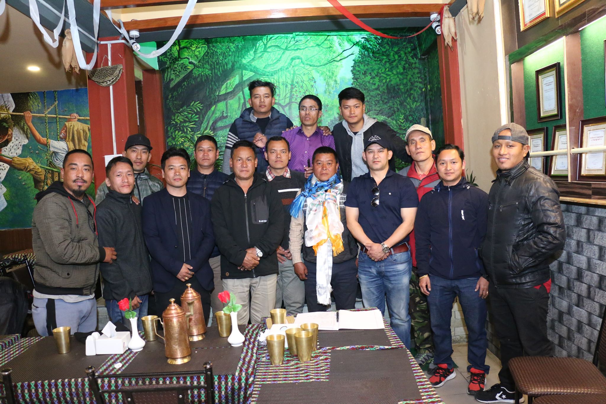 पर्यटकिय गाँउ खिलाङका युवाहरु संगठित : गुरुङको अध्यक्षतामा खिलाङ पोखरा युवा समिति गठन :