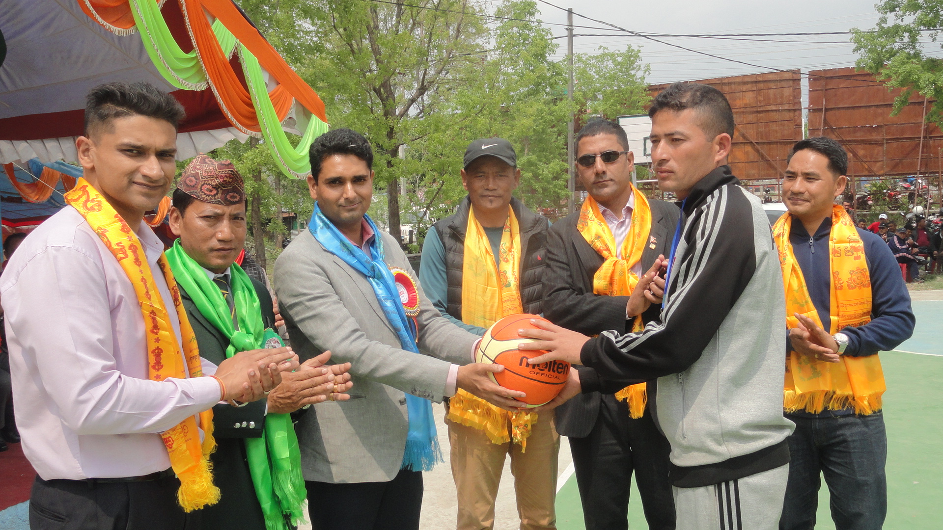 पोखरामा भूपू सैनिक बास्केटबल शुरु :