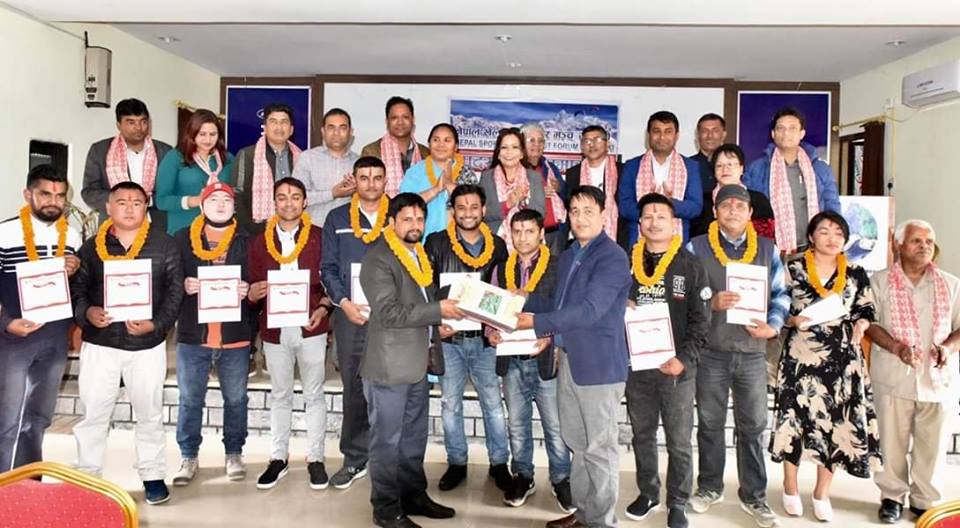 खेलकुद पत्रकार मंच गण्डकीको पदस्थापन :