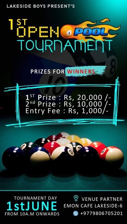 जेठ १८ गतेदेखि पोखरामा खुल्ला पुल प्रतियोगिता हुने |