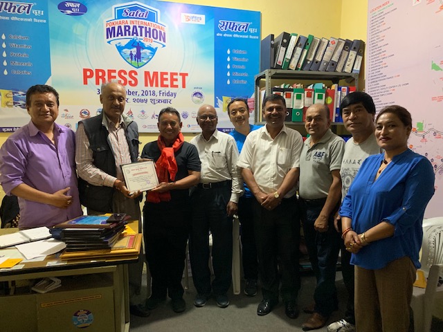 भूतपूर्व खेलाडी मंचले यूवा खेलाडी अजितलाई सम्मान गर्ने :