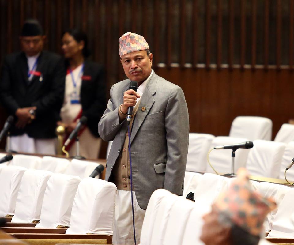 एमसीसी टेबल गर्ने विषयमा नेकपा एमालेका नेता भीम रावलको पनि आपत्ति