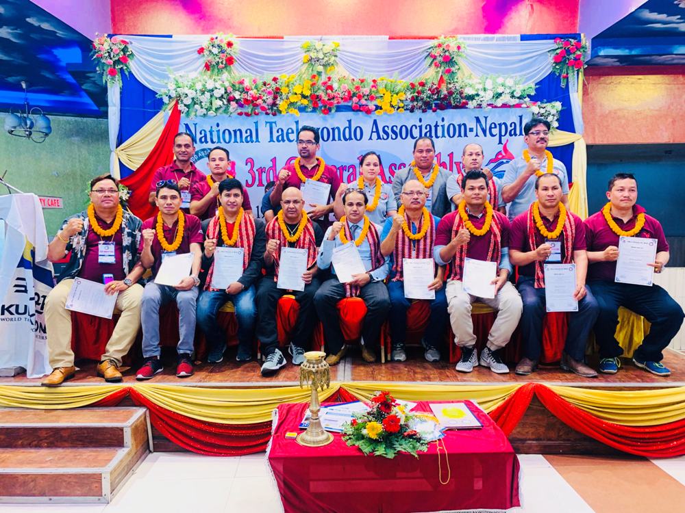 तेक्वान्दोमा पुनः कोईराला | एभरेष्ट र पिस क्वाटरफाईनलमा | निम्सको दुवै टिम उपाधी नजिक |