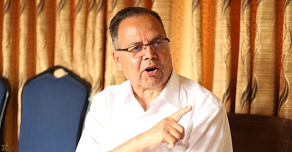 एमसीसी नेपालको हित प्रतिकूल : पूर्वप्रधानमन्त्री खनाल