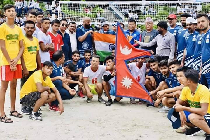 नेपाल र भारतबीच मैत्रीपूर्ण भलिबल प्रतियोगिता सम्पन्न