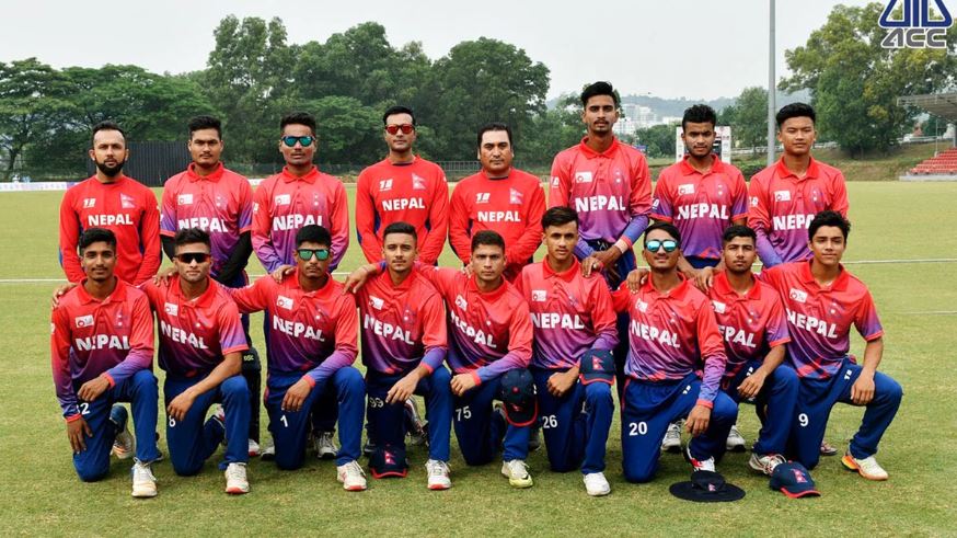 यु—१९ एसिया कप क्रिकेटको छनोट खेलमा नेपालद्धारा चीन १० विकेटले पराजित