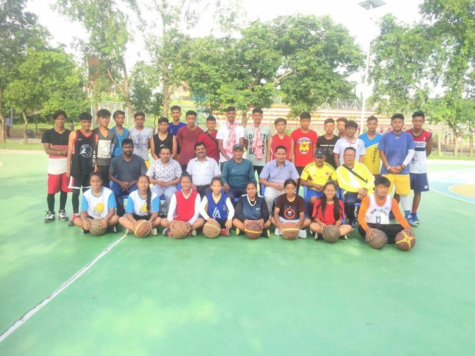बस्केटवलको बन्द प्रशिक्षणमा कास्कीका २ खेलाडी धरान प्रस्थान
