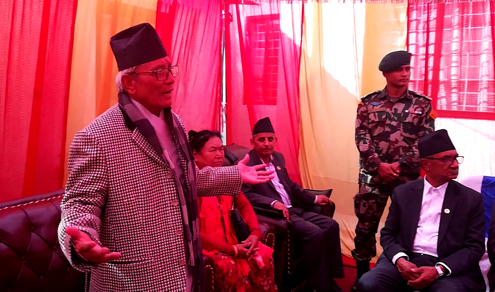 गण्डकी प्रदेश प्रमुख शेरचनद्धारा पदभार ग्रहण