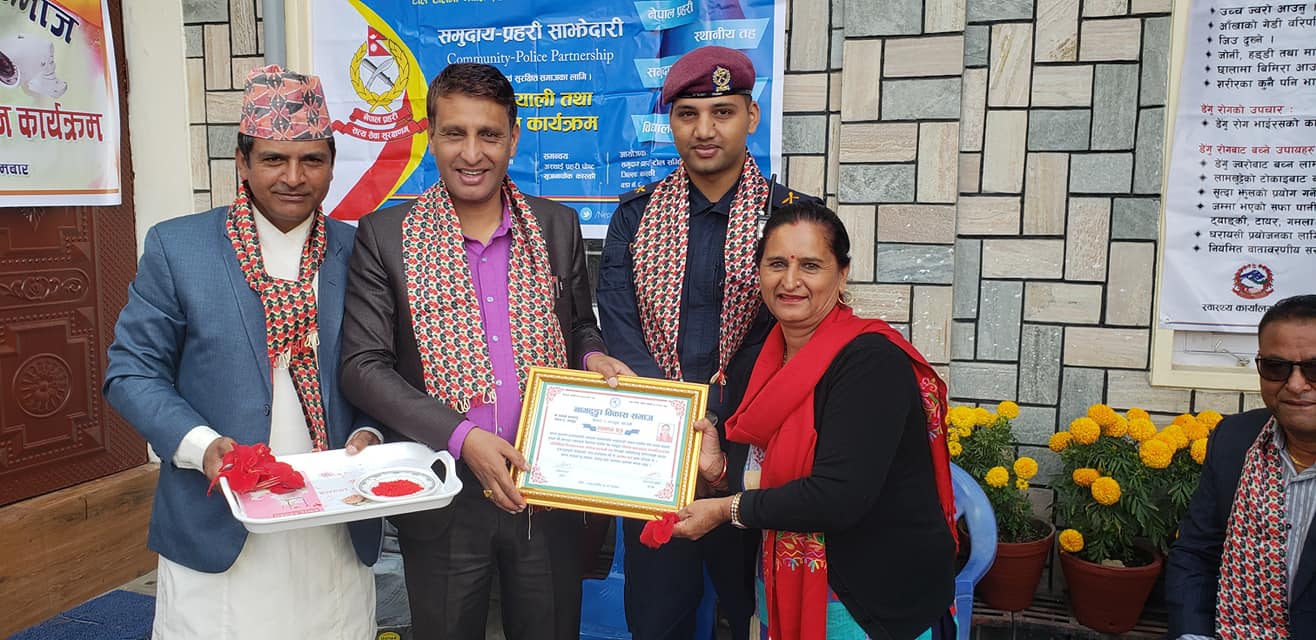 नागढुङ्गामा सि.सि.क्यामेरा जडान