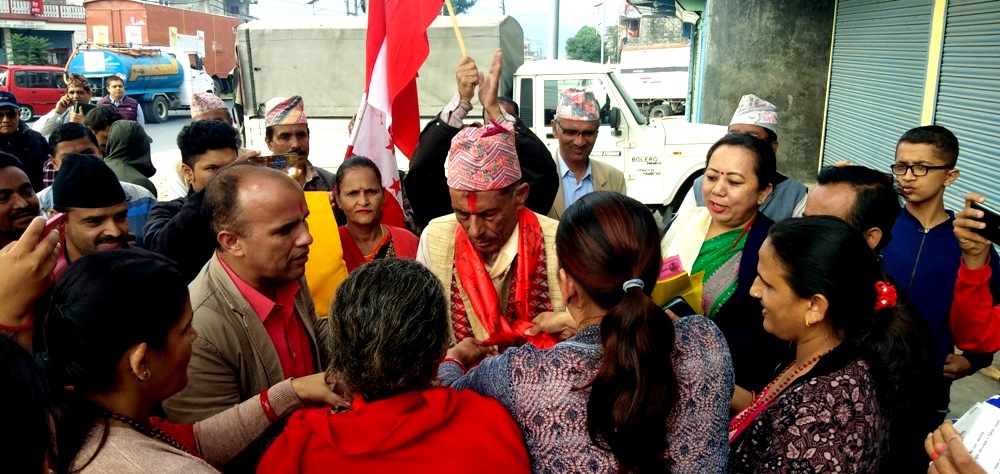 मेरो उमेद्वारी पद प्राप्तिका लागि नभई जनताको सेवाका लागि हो ः पौडेल