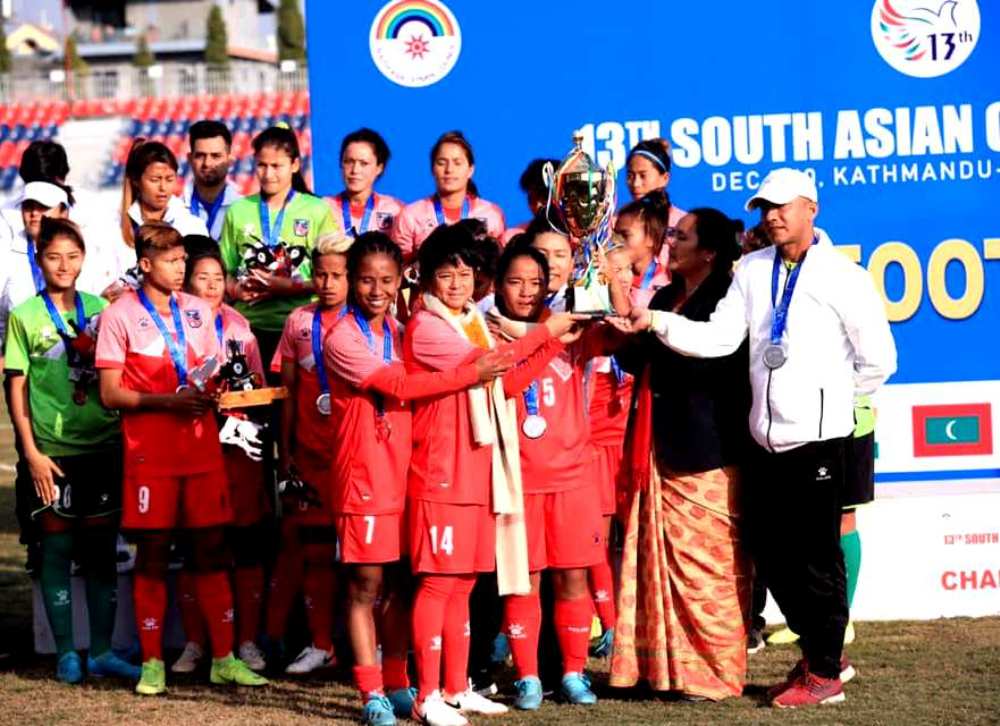 नेपाली महिला राष्ट्रिय फुटबल टोलीका मुख्य प्रशिक्षक खड्काद्धारा राजिनामाको घोषणा