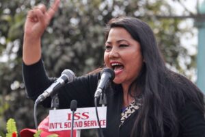 नेपाल कम्युनिष्ट पार्टी (नेकपा) प्रचण्ड–माधव समुहकी नेतृ रामकुमारी झाँक्री प्रहरीद्धारा पक्राउ