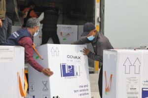 कोभ्याक्स सुविधा अन्तर्गत नेपालले प्राप्त गर्ने खोपको पहिलो खेप काठमाडौ आईपुग्यो