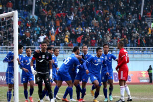 तनावका बिच मोरिसससंगको दोस्रो मैत्रीपुर्ण खेलमा पनि नेपाल विजयी, ३ खेलाडी र १ अफिसियललाई रातो कार्ड