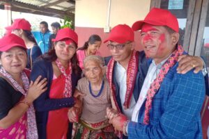 वडा अध्यक्षका उम्मेदवार राजु शर्मा तिमिल्सिना