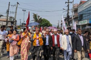 एमालेका कृष्ण थापाद्धारा पोखरा महानगरपालिकाको मेयरमा मनोनयन दर्ता