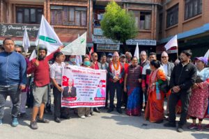 पोखराका जिर्ण बाटाहरु रोइरहेका छन्, हामी निर्वाचित भएपछि यसको मुहार फेर्नेछौं : आचार्य