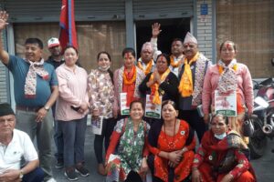 नेपाली काँग्रेसका उम्मेदवारहरु चुनावी प्रचारप्रसारमा