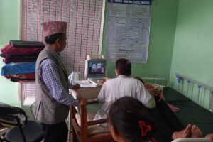 भिमसेन थापा गाउँपालिकामा ४२ जना गर्भवती महिलाहरुले लिए निःशुल्क भिडियो एक्सरे सेवा