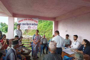 भिमसेन थापामा सुरु भयो गाउँटोलबाटै सामाजिक सुरक्षा भत्ता बितरण