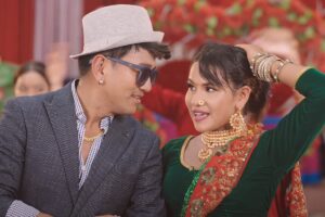 चर्चित लोक दोहोरी गायक घनश्याम रिजालले आफ्नै जन्मदिनमा ल्याए तीज गीत ‘बम्बैको साडी’ (भिडियो)