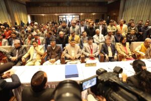 कांग्रेस नेता रामचन्द्र पौडेलद्धारा राष्ट्रपति पदमा उम्मेदवारी दर्ता