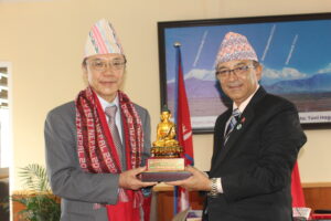 नगरप्रमुख आचार्य र जापानका राजदूत किकुता बिच भेटवार्ता, दुईपक्षिय सम्बन्ध र सहयोग लगायत विषयमा छलफल