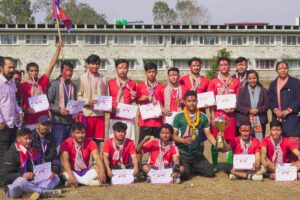 पोखरा –१५ को बृहत् खेलकुद महोत्सव सम्पन्न, फुटबलको उपाधि श्री १५ फलेपाटनलाई